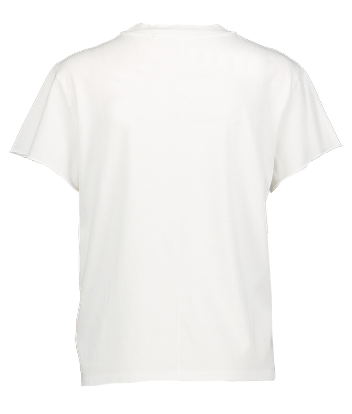 Witte katoenen t-shirt Bellerose