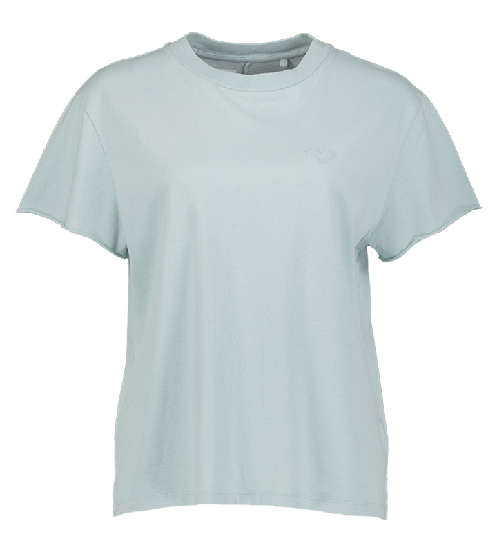 Lichtblauwe katoenen t-shirt Girls Bellerose
