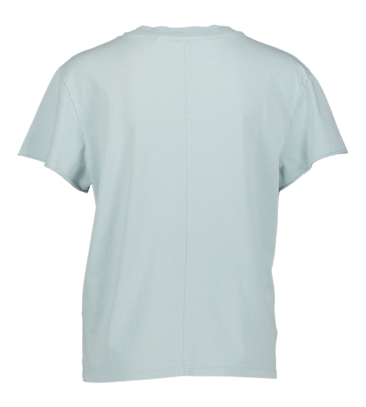 Lichtblauwe katoenen t-shirt Girls Bellerose