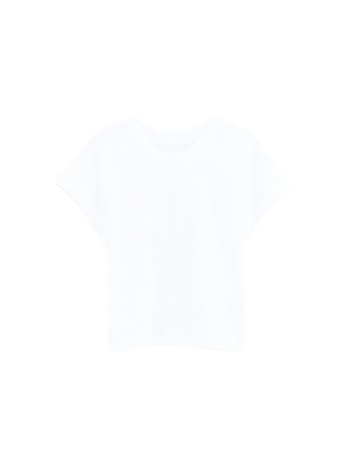 Witte t-shirt zonder mouwen Cindo Bellerose