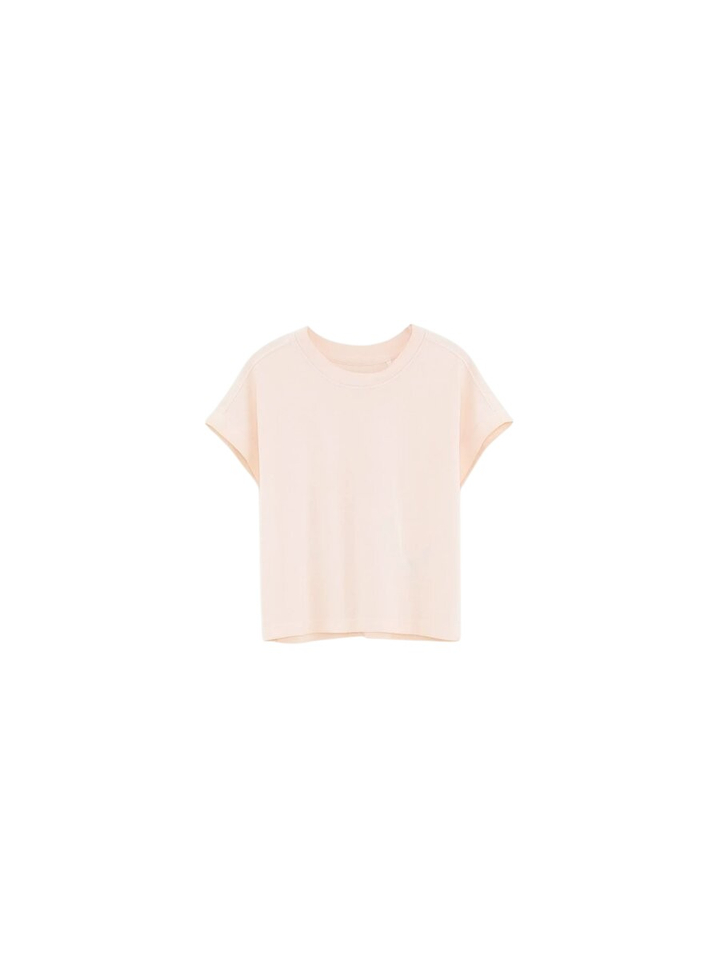 Roze t-shirt met ronde hals Cindo Bellerose