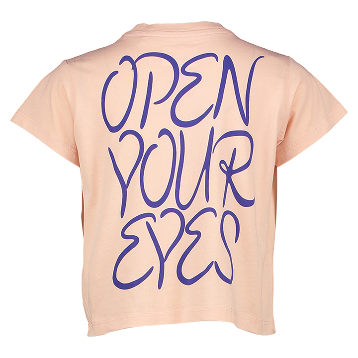 Roze  t-shirt met tekst print Argi61 Bellerose