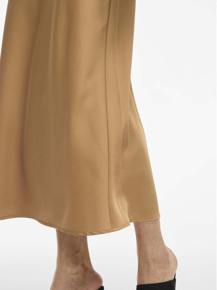 Goud kleurige rok me telastiek Viellette Vila 