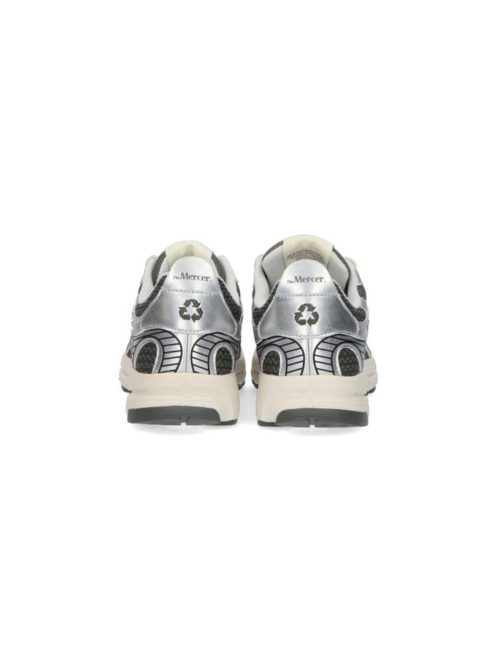 Zilver lage sneakers Mercer
