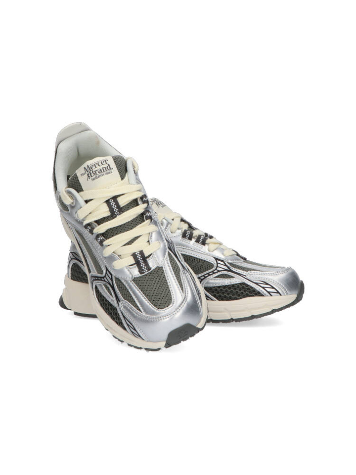 Zilver lage sneakers Mercer