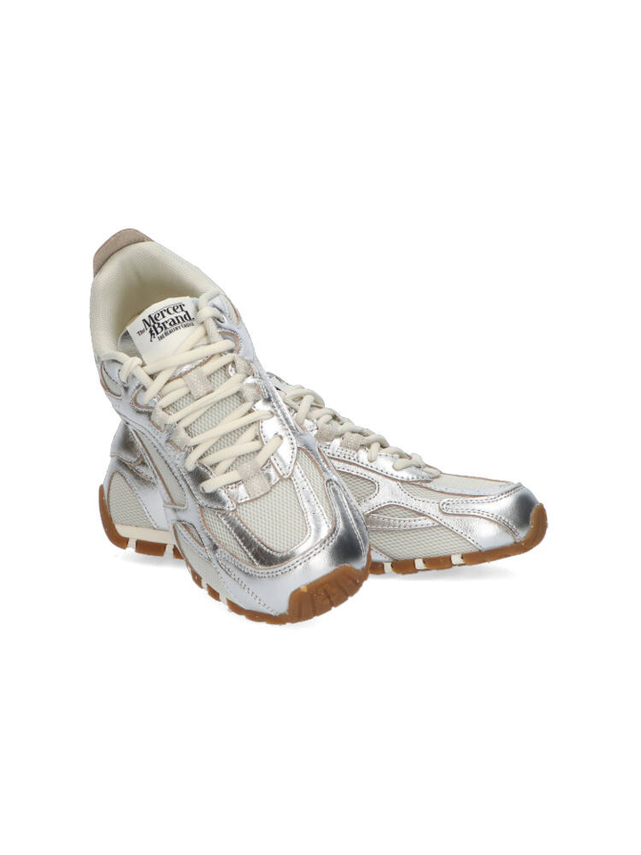 Zilver lage sneakers Mercer