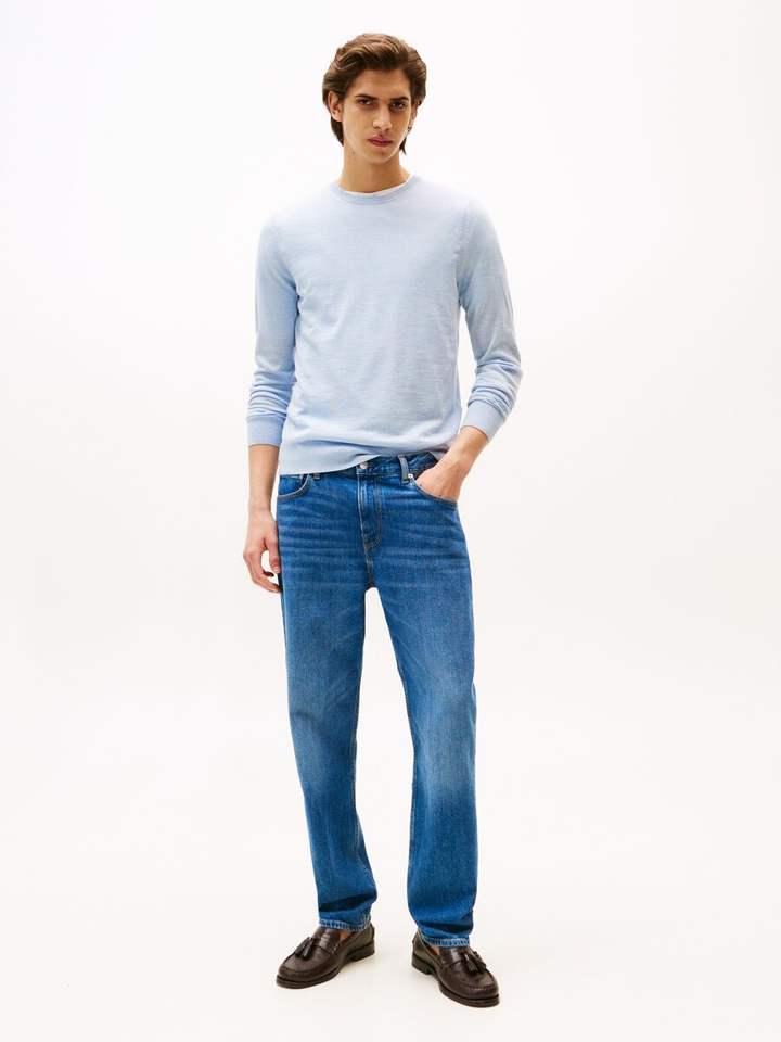 Sweet blue fijne pull Tommy Hilfiger