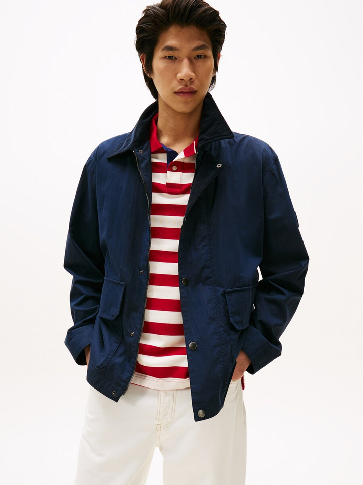 Donkerblauwe jas Tommy Hilfiger