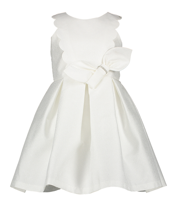 Cream kleed met grote strik Abel&Lula