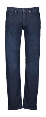 Donkerblauwe slim fit jeans George Zilton