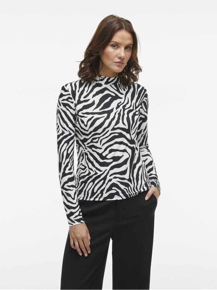 T-shirt in zebraprint Vileoa Vila