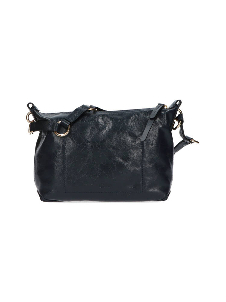 Crinkle patent night blue Charly Mini 