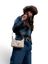 Crinkle patent cream crossbody Charley Mini Clio Goldbrenner 
