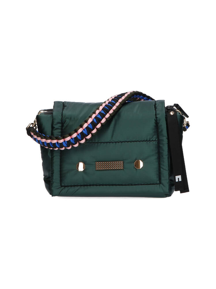 Donkergroene handtas Pulse Nylon Clio Goldbrenner 