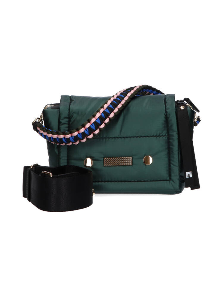 Donkergroene handtas Pulse Nylon Clio Goldbrenner 