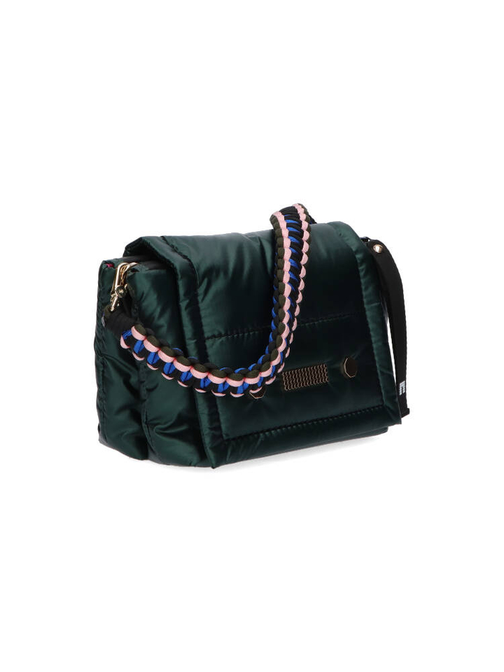 Donkergroene handtas Pulse Nylon Clio Goldbrenner 
