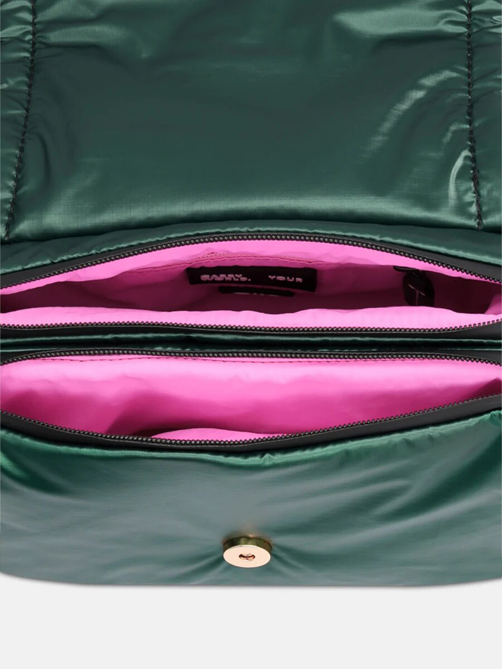 Donkergroene handtas Pulse Nylon Clio Goldbrenner 