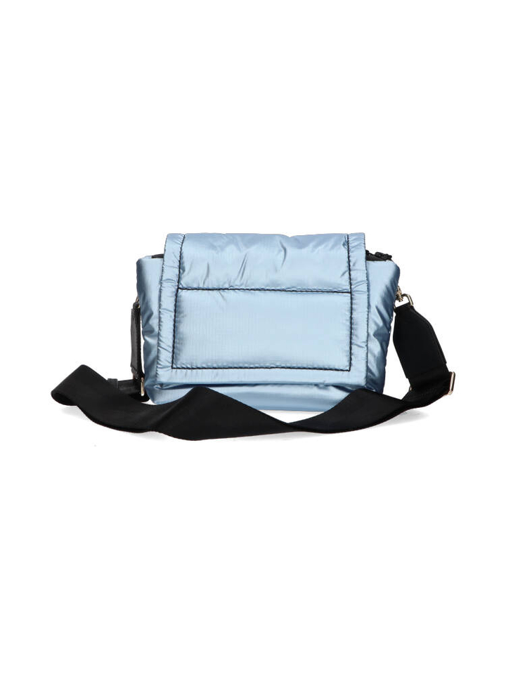 Lichtblauwe handtas Pulse Nylon Clio Gioldbrenner 