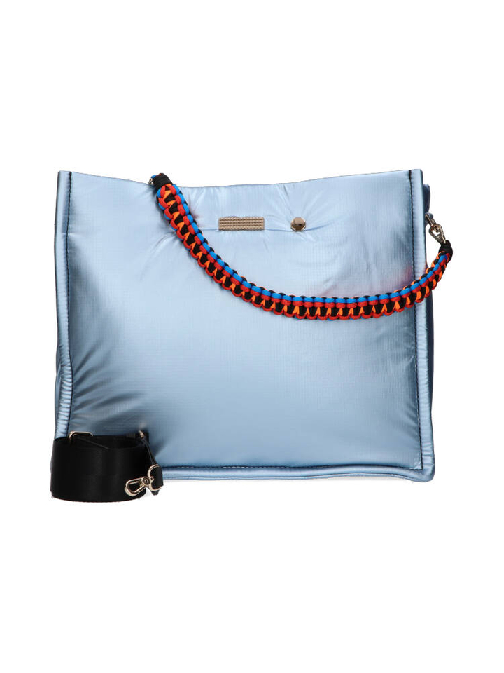 Lichtblauwe shopper Flex Nylon Clio Goldbrenner 