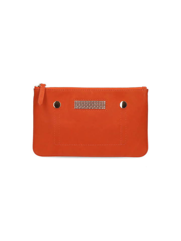 Orange mini classic crossbody Clio Goldbrenner 