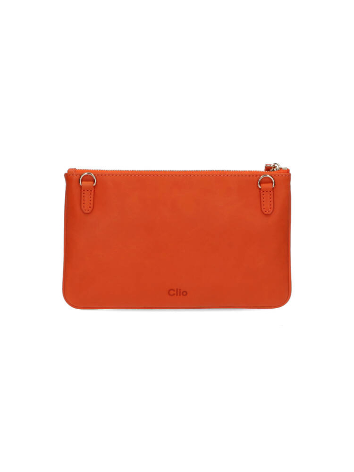 Orange mini classic crossbody Clio Goldbrenner 
