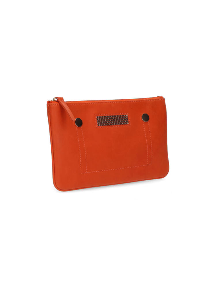 Orange mini classic crossbody Clio Goldbrenner 