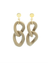 Beige oorbellen OR1235 Flo 