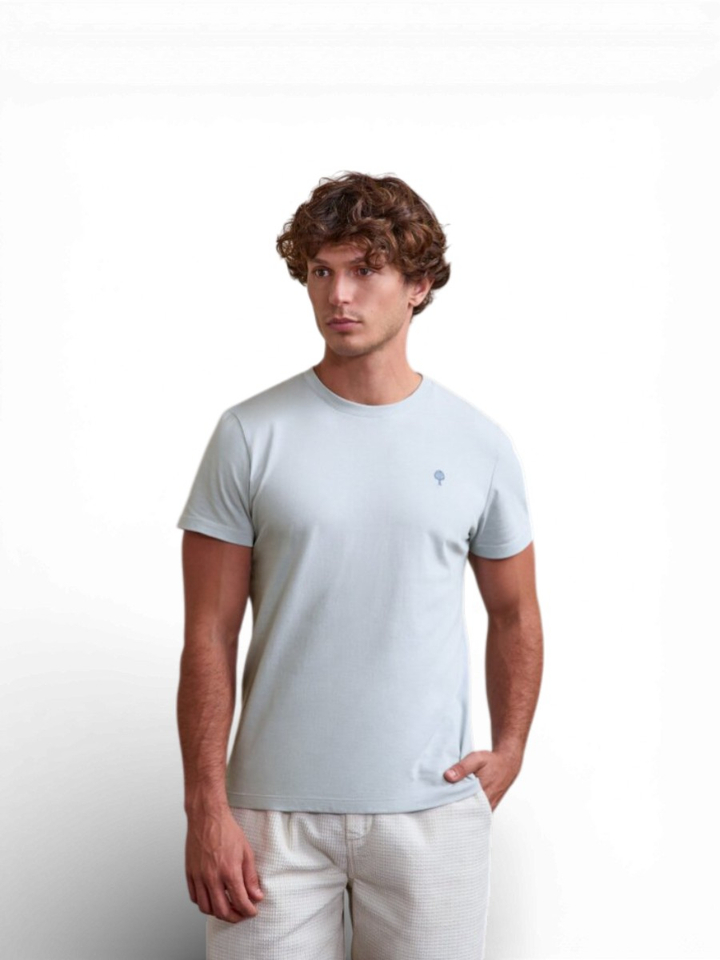 Lichtblauwe T-shirt Arcy Faguo