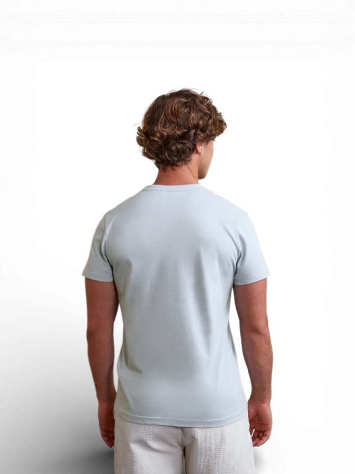 Lichtblauwe T-shirt Arcy Faguo