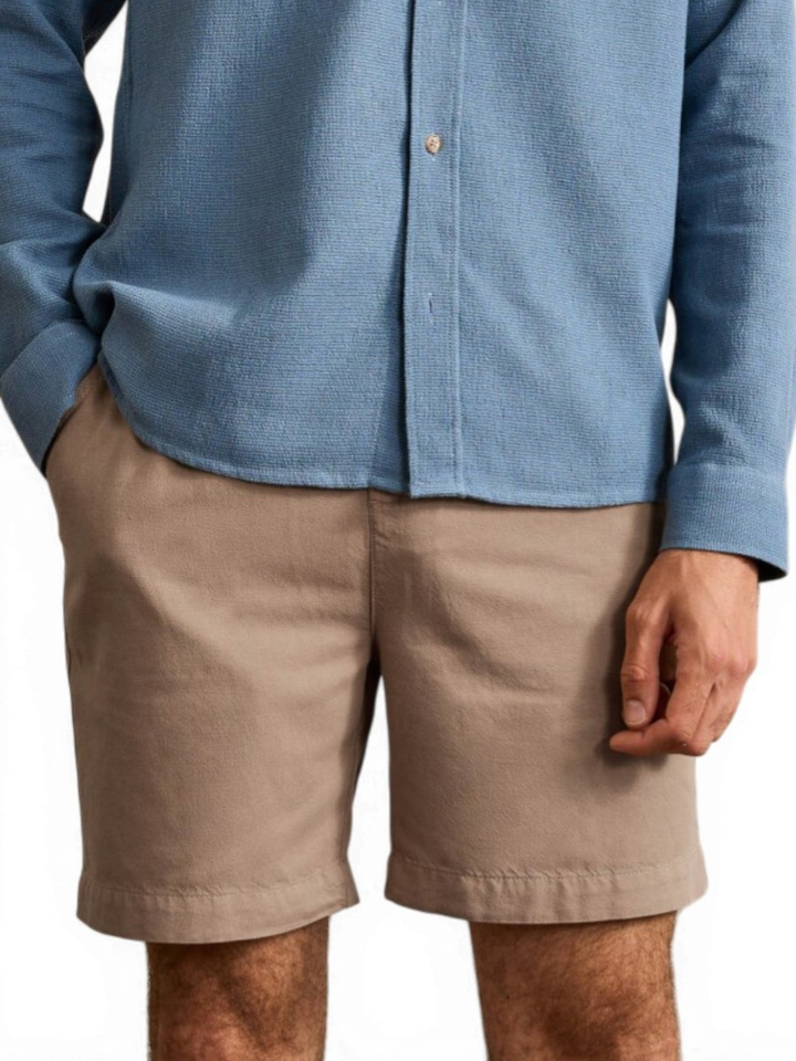 Beige short Chevre Faguo 