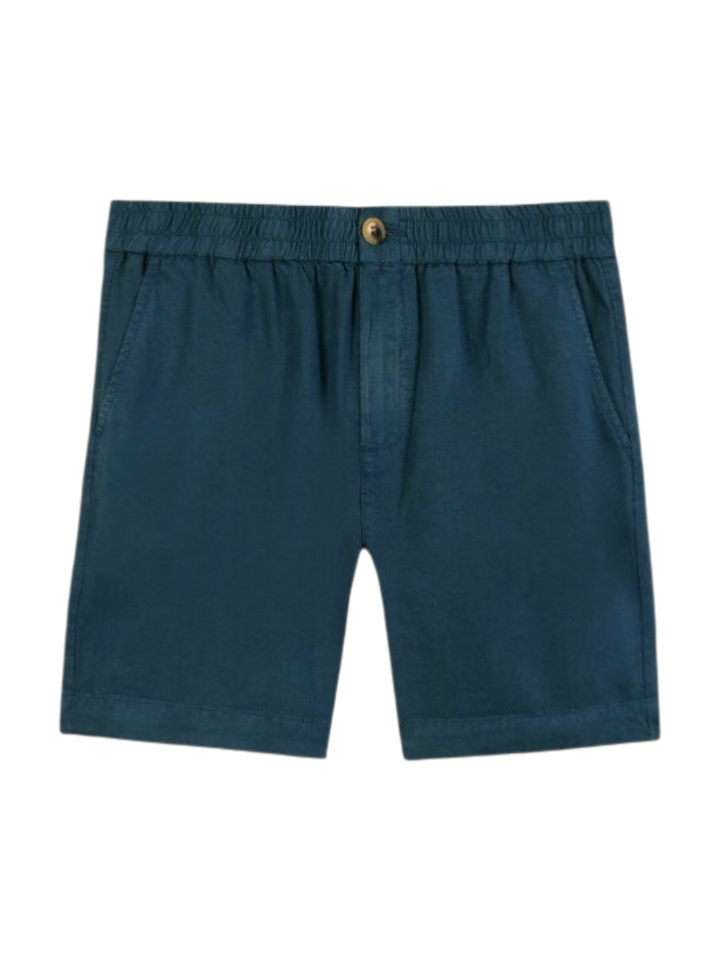 Donkerblauwe short Chevre Faguo 