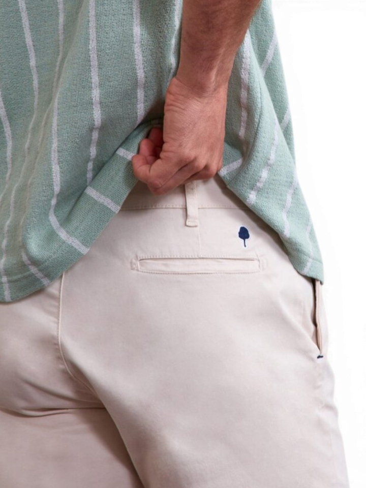 Beige short Saulieu Faguo