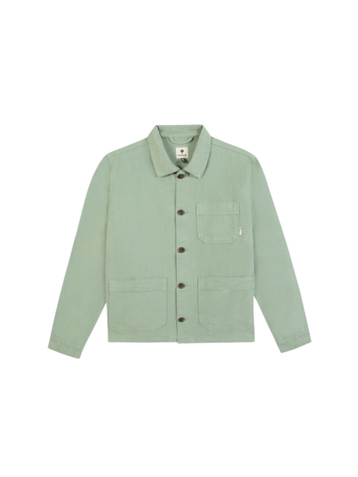 Groene gilet met knoopsluiting Lorge Faguo