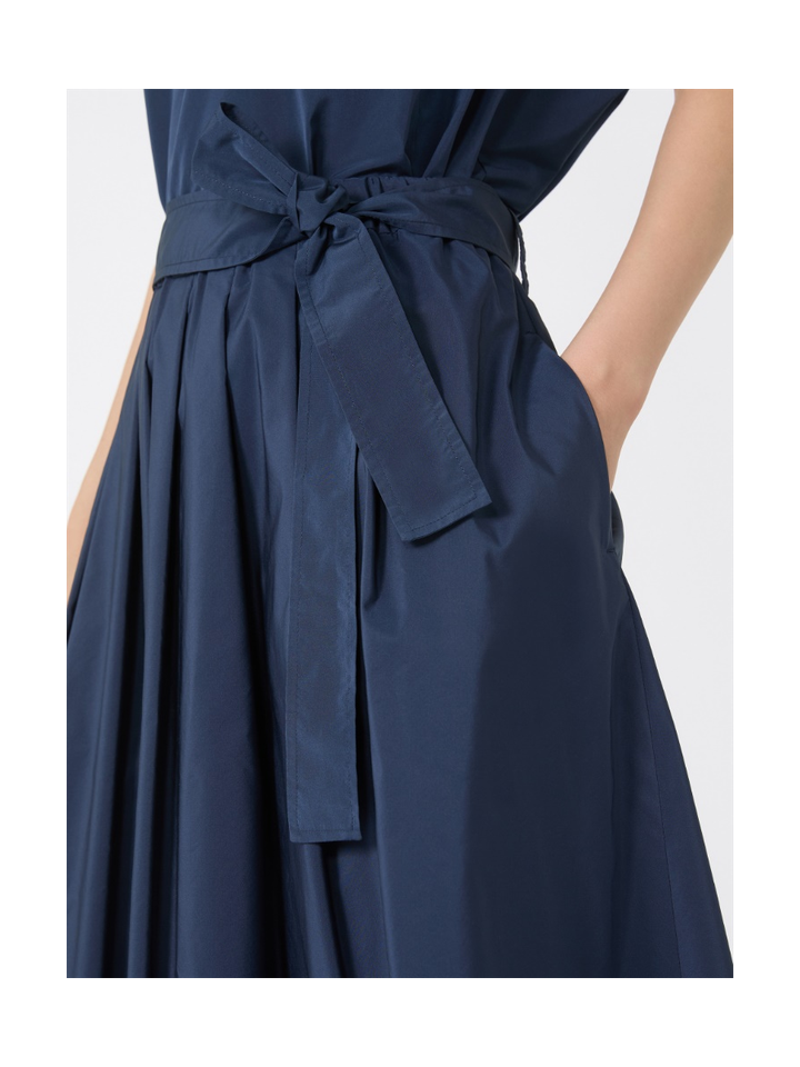 Donkerblauwe plooirok met zakken Zarda Max Mara Weekend