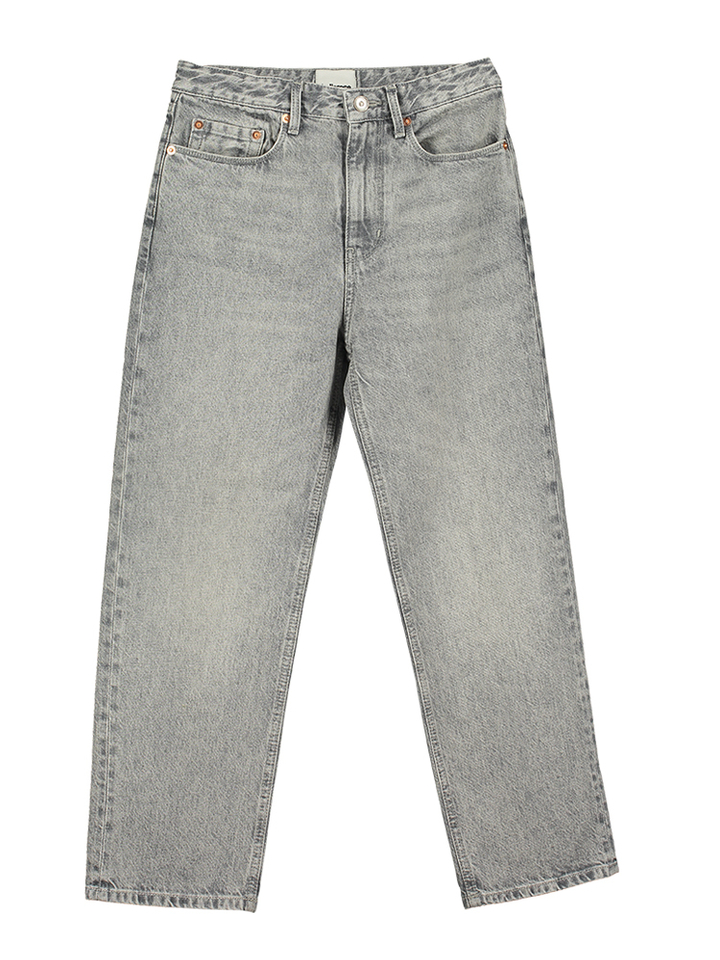 Grijze straight jeans Peters Bellerose