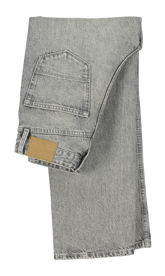 Grijze straight jeans Peters Bellerose