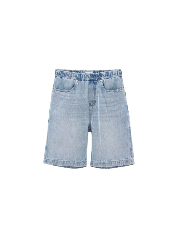 Blauwe baggy short Willem Bellerose
