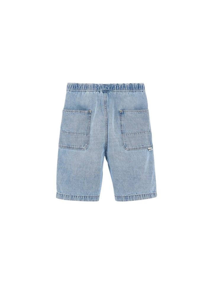 Blauwe baggy short Willem Bellerose