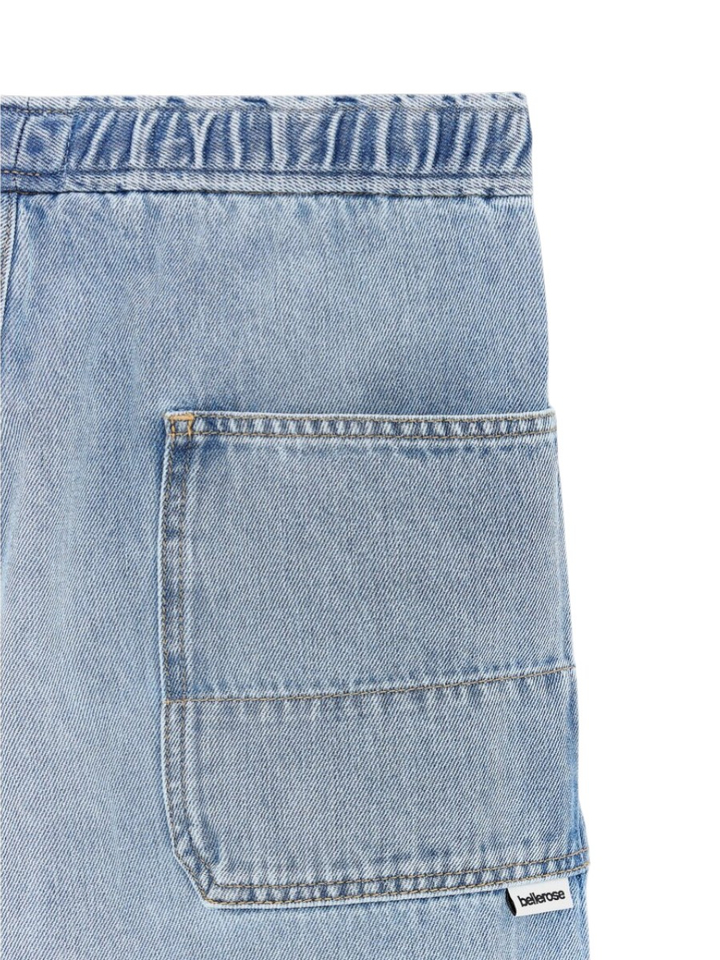 Blauwe baggy short Willem Bellerose