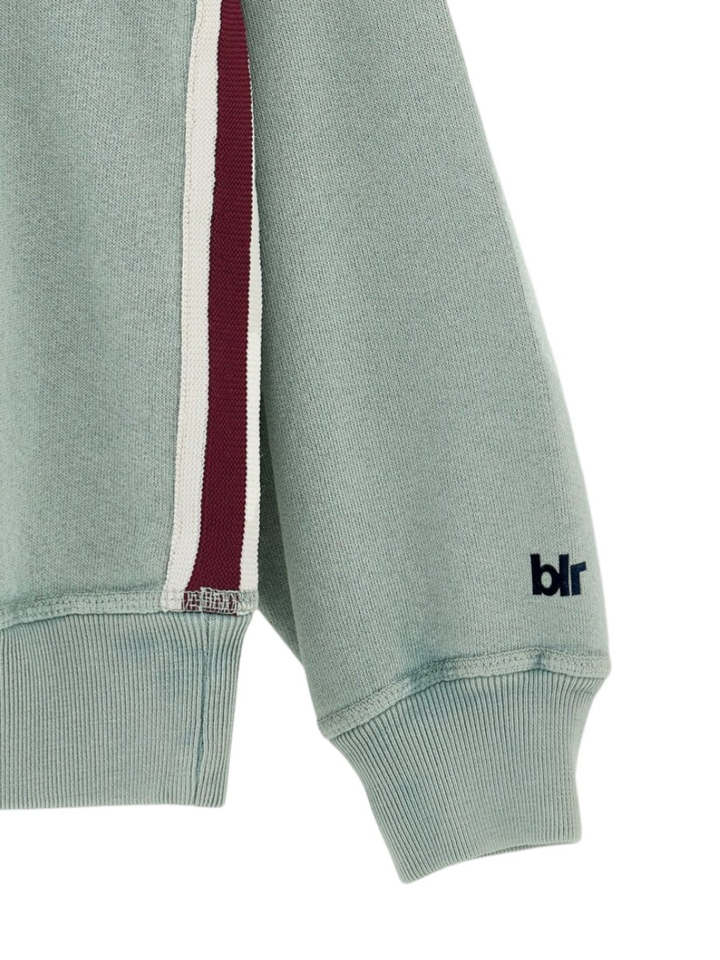 Groene trui met ronde hals Fagolo Bellerose