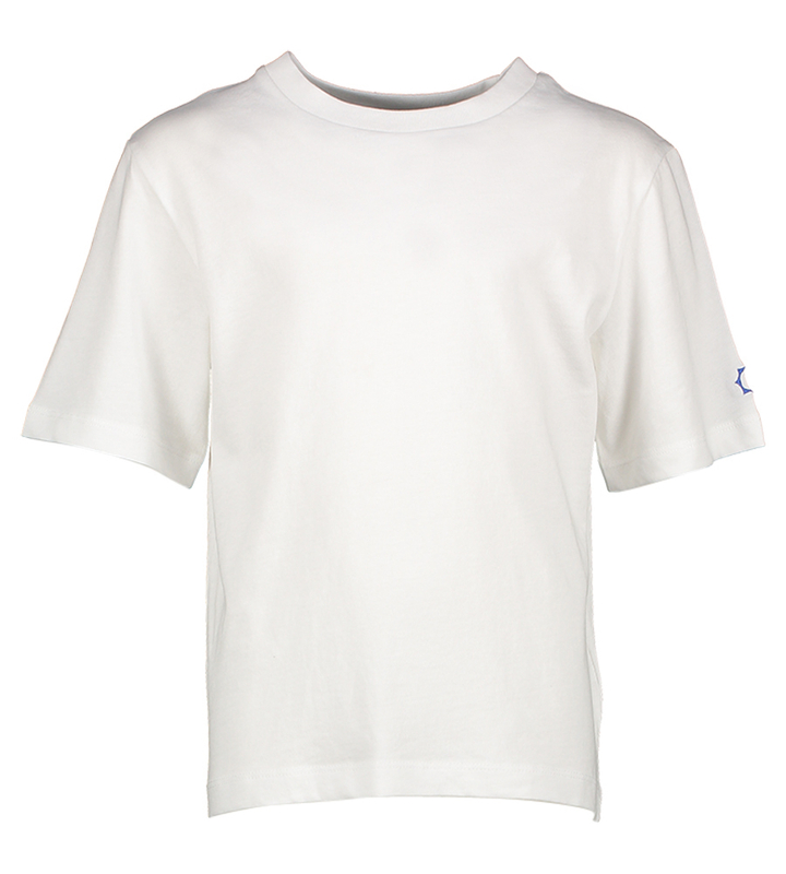 Witte t-shirt lemons print Kenny Bellerose