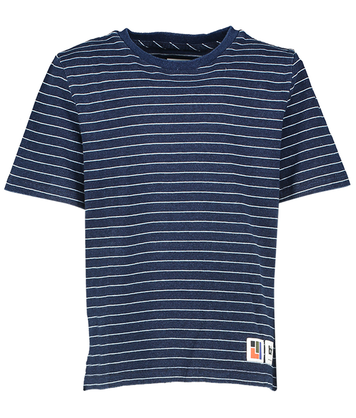 Blauw gestreepte t-shirt Vince Bellerose 
