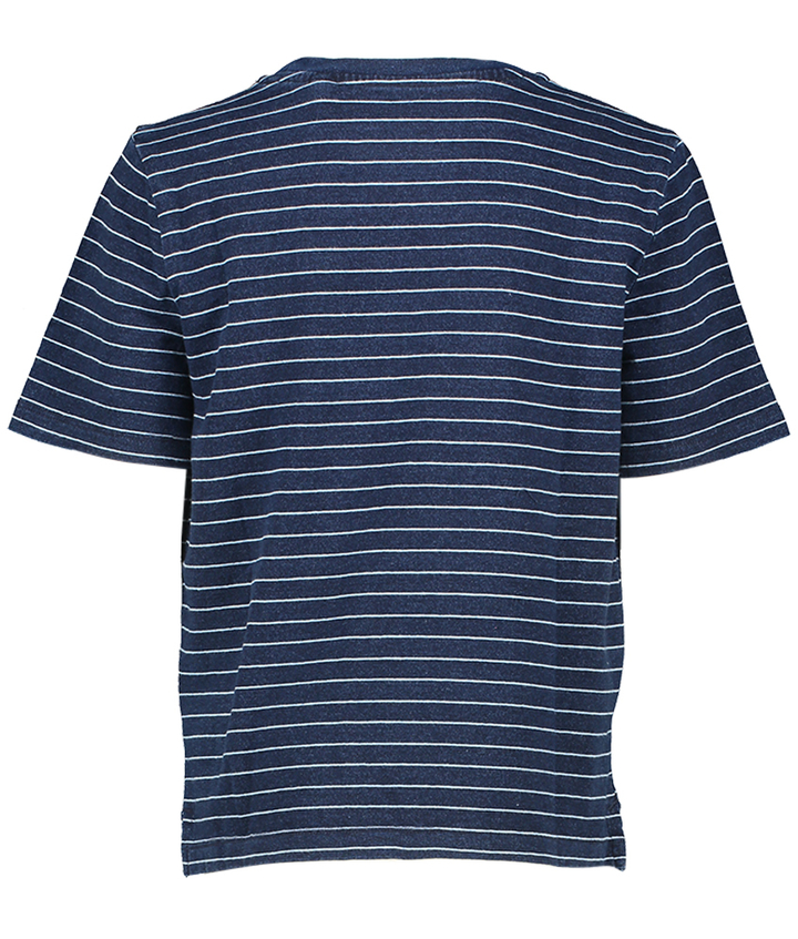 Blauw gestreepte t-shirt Vince Bellerose 