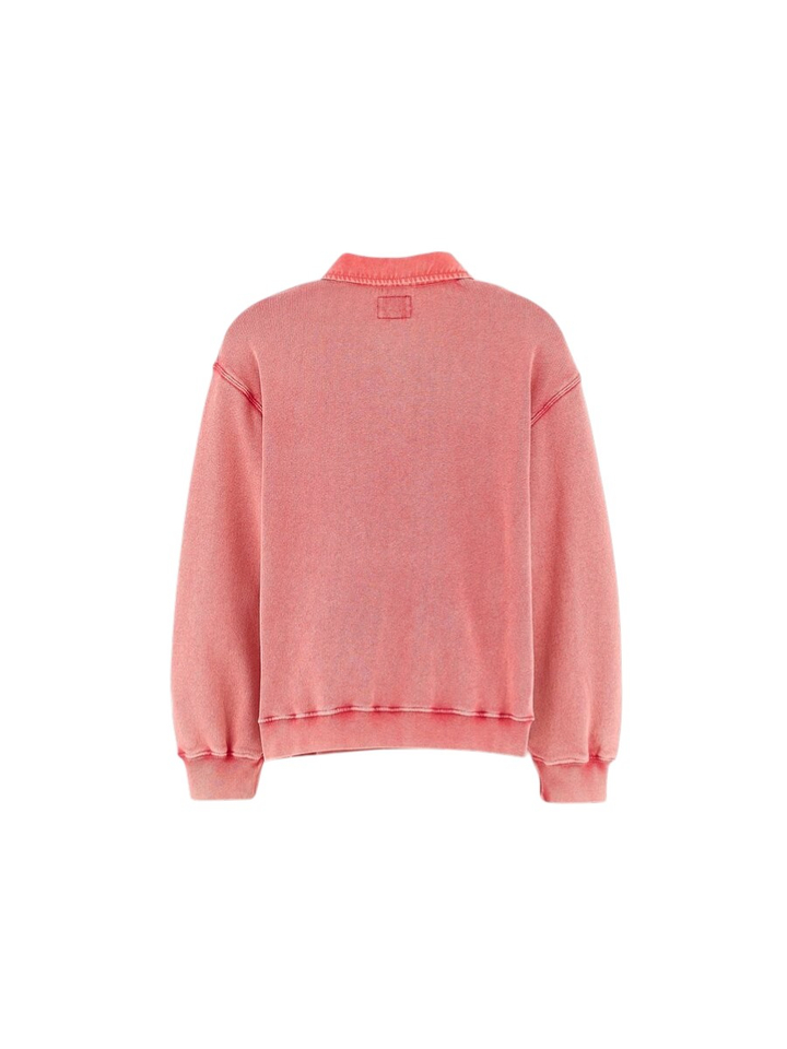Rode sweater met polokraag Allister Bellerose 