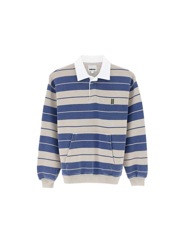 Gestreepte sweater met polo kraag Bellerose 