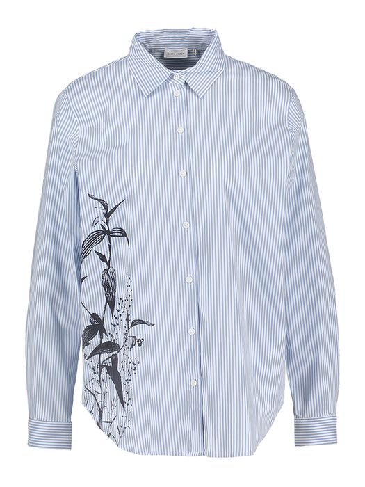 Blauwe gestreepte bloes Gerry Weber