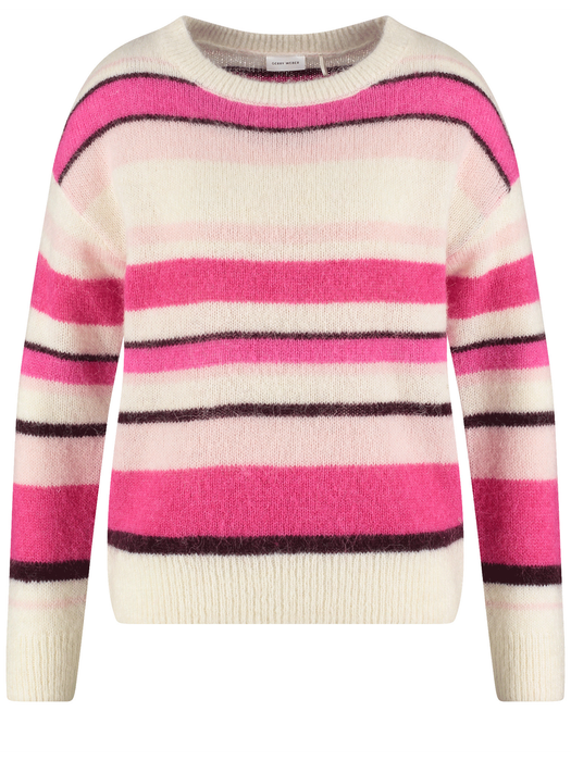 Multicolor gestreepte wollen pull Gerry Weber