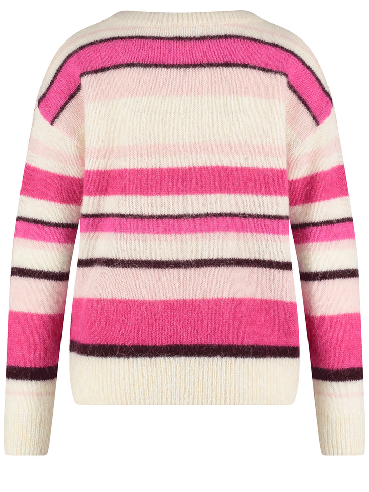 Multicolor gestreepte wollen pull Gerry Weber