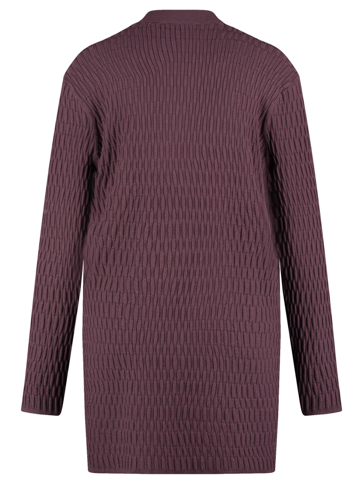 Auberginekleurige gilet Gerry Weber