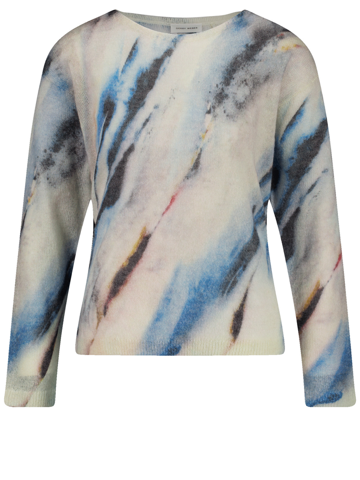 Multicolor pull met boothals Gerry Weber